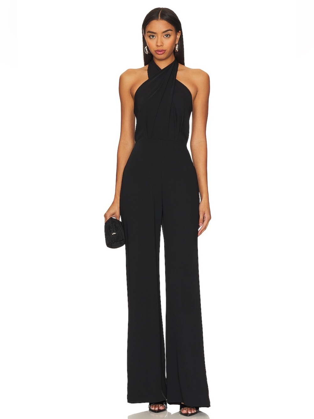 Amanda Uprichard Mezcal Jumpsuit in Black